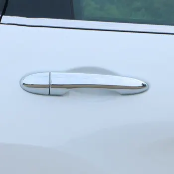 Vrata Ročaj Kritje Za Jeep Cherokee 2016 2017 ABS Chrome Modeliranje Trim Plošče Z Pametni Ključ