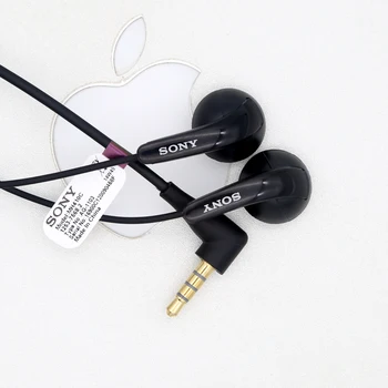 Original Sony MH410C Slušalke Super Bass Slušalke z Mikrofonom za xiaomi Samsung XPERIA L36H M4 M5 L1 XZS XA XA1 XA2 Z1 Z2