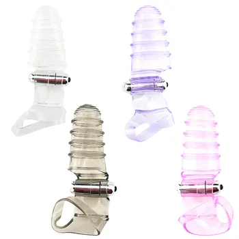 Sex igrače mini prst vibrator klitorisa in G točke stimulacije massager vibrator vodotesen prst klitorisa vibrator seks igrače