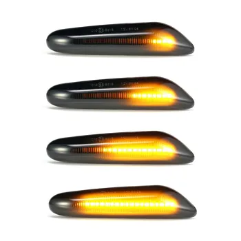 1 Par Avto, Vključite Opozorilne Lučke LED Obrnite Kazalnik Blinker Lučka Signalna luč Strani Marker Za bmw E90 E91 E92 E93 E60 E87 E82 E46