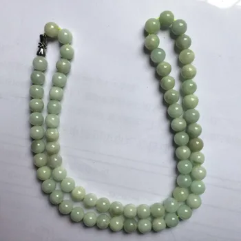 8 mm naravnih Mjanmar jade kamen kroglice ogrlica naravni gemstone ogrlica DIY nakit za ženske za darilo trgovini !