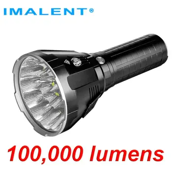 IMALENT MS18 LED Svetilka + R90TS Glavo iz CREE XHP35 HI / CREE XHP70.2 100000 LM Flash svetlobe Inteligentno Polnjenje za Iskanje