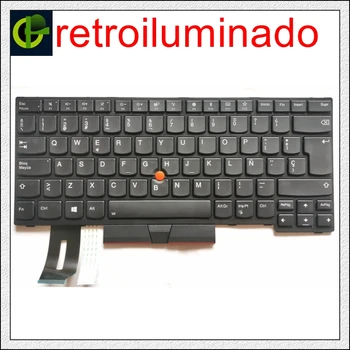 Španski osvetljene tipkovnice za Lenovo Thinkpad E480 E485 L480 L380 T490 E490 E495 L490 T495 T14 joga L390 T480S P43S SP latinsko LA
