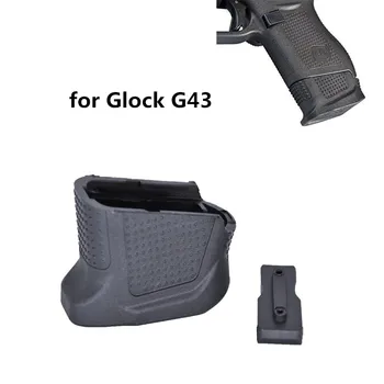 Glock 43 Enhanced Revije Osnovno Ploščo Plus Podaljšek za 9 mm 6rd pištolo +2-Krog G43 Podaljša Pištolo Dodatki