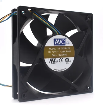 Za AVC DS12025B12U 12025 12V 1.05 A 120mm PWM velike količine zraka primeru ventilator hladilni ventilator