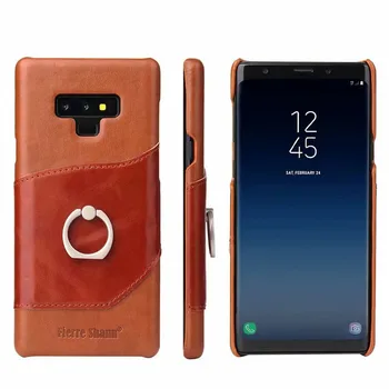 Ohišje Za Samsung Galaxy note 8 9 10 s8 s10 plus s10e Funda Etui Luksuznega Usnja Telefon Kritje pribor Coque Lupini carcasas