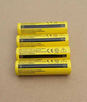 DING LI SHI JIA 4pcs 18650 Baterija Akumulatorska Baterija 3,7 V 9900mAh Li-ionska Baterija Za LED Svetilko, Baklo Baterije