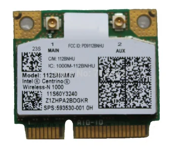 SSEA Novo Brezžično kartico Za HP za Intel Centrino Wireless-N 1000 112BNHMW 300Mbps 802.11 b/g/n Mini PCI-E SPS: 593530-001