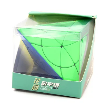 YongJun Venčni Piramida 3x3x3 Magic Cube YJ 3x3 Strokovno Hitrost Puzzle Antistress Izobraževalne Igrače Za Otroke