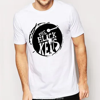 The Black Keys Majice S Kratkimi Rokavi Moški Boben Casual Moški T-Shirt O Vratu Tshirt Kratkimi Rokavi Moški Brezplačna Dostava Vrhovi Tees Euro Velikost