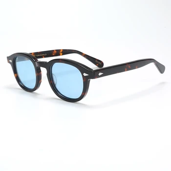 Johnny Depp Polarizirana Sončna Očala Moški Ženske Lemtosh Slog Z Ohišjem&Box Luksuzne Blagovne Znamke Oblikovalec Sončna Očala Za Moški Ženski Oculos