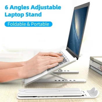 Nastavljiv Namizje Laptop Stand Non-Slip Zložljive Tablet Držalo Za Macbook Pro Air Držalo Za Prenosnik Podporo Prenosnik Dodatki