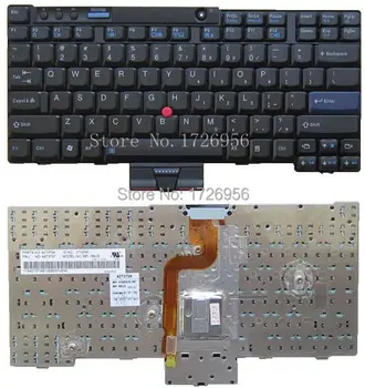 Original Laptop NAS tipkovnico za Lenovo, IBM X200 X200S X200T X201 X201I X201S X201T Črna