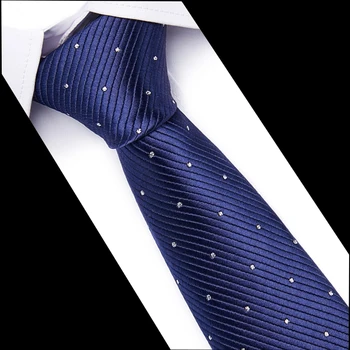 Nove Klasične Kariran Vezi za Moške Svile Mens Neckties za svate Poslovnih Odraslih Vratu Kravato Kravato Priložnostne