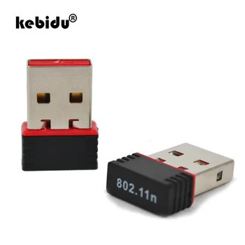 Kebidu 5pcs Mini USB WiFi Adapter Omrežja N 802.11 b/g/n Kartice Wi-Fi Dongle Visok Dobiček 150Mbps brezžična Antena wifi za izračun