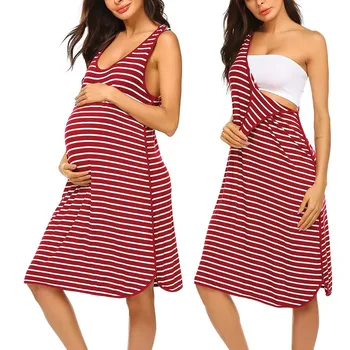 Nov Poletni Porodniškega Obleke, Ženske, Nosečnice Zdravstvene Nege Dojenje Porodniškega Obleko Nosečnosti Obleko Vestido Lactancia Verano