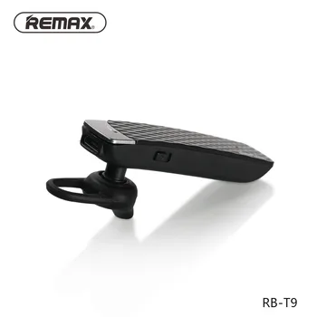 Original remax RB-T9 brezžična tehnologija Bluetooth poslovni avto glasbo, slušalke podporo Kitajski, angleški, francoski, španski štiri telefonski pozivi,