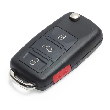 Keyecu brez ključa-Go Daljinski Izklop 3 Gumbi+1 315MHz za Volkswagen 2011 2012 2013 2016 2017 (Modeli z Prox) NBG010206T