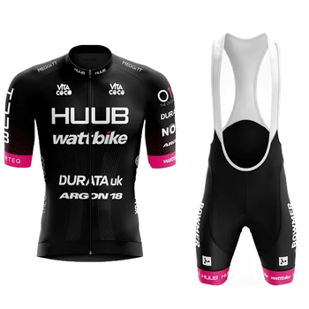 2020 HUUB kolesarjenje jersey set za moške Ribble Weldtite kolesarska oblačila Kolesarska bib hlače Oblačila Kolo Mtb Maillot Ropa Ciclismo