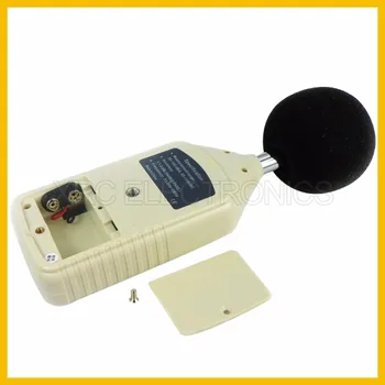 RZ GM1358 30-130dB Digitalni merilnik ravni zvoka metrov hrupa tester v decibelih LCD/C, HITRO/POČASNO dB zaslon Nova