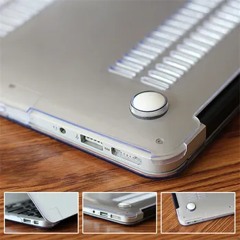 Laptop Primeru Za Macbook Air 13 Zadevi Pro 16 Retina 12 15 11 inch Funda Dotik Bar 2020 M1 Pro 13 Primeru Zajema A2289 A2251 A2338