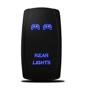 3pcs Rocker Vklop-IZKLOP Nepremočljiva Stikala Luči LED Bar Rocker Switch Za UTV Polaris RZR 900 1000 Ranger