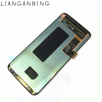 Original Super AMOLED Za Samsung Galaxy S8 G950F G950FD G9500 G950U LCD-Zaslon na Dotik Zbora Za Samsung S8 PLUS LCD