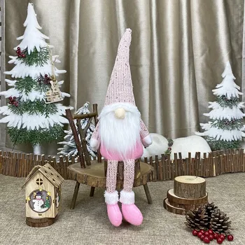 Božič Brezosebna Gnome Santa Božič Visi Drevo Ornament Lutka Dekoracijo Za Dom Obesek Darila Spusti Okraski Stranka Dobave