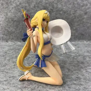 Japonske Anime Sword Art Online Alice Sintezo Trideset PVC Dejanje Slika Zbirateljske Model Igrača 14 cm