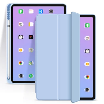 Za iPad ZRAKA 3 10.5 Primeru Pro 11 2020 Zraka 4 10.9 2018 9.7 6. 7. 8. Generacije Primeru 10.2 2019 Mini 5 Funda Svinčnik Imetnik Capa