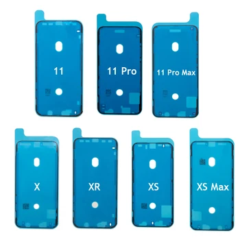 10pcs/veliko Vodotesno Lepilo Nalepke za iPhone X XS MAX XR 11 11 Pro Max LCD Zaslon, Okvir Lepilni Trak,