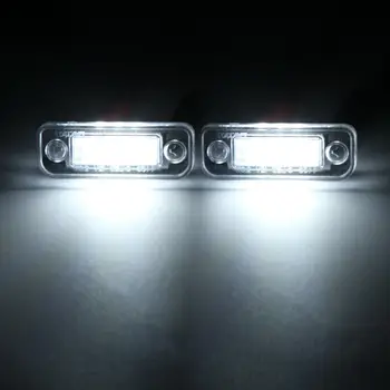 LED Tablice Svetloba Svetilke brez Napak Za Mercedes Benz W203 5D W211 W219 R171 DC 12V 3 - SMD bela svetloba LED Tablice LED