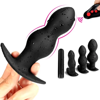 S/M/L analni igrače za ženske Moški Brezžični Daljinski analni vibrator prostate massager seks orodja za homoseksualnih moških orodja za moške muca
