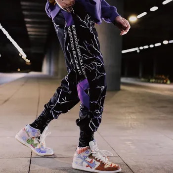 NiceMix Gleženj-Dolžina tovora hlače ženske joggers sweatpants hip hop stilu Naravnost tiskanje 2020 ženske obleke jeseni hlače