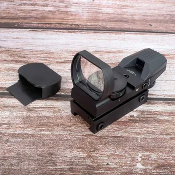 Lov pogled Vroče 20 mm Železniškega Riflescope Lovska Optika Holografski Red Dot Sight Reflex 4 Reticle Taktično Področje Collimator Očeh