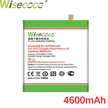 WISECOCO 4600mAh B2PW4100 Baterija Za HTC Google Pixel Nexus S1 Mobilni Telefon, ki je Na Zalogi, Najnovejše Proizvodnje Visoke Kakovosti Baterije