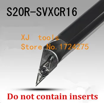 S20R-SVXCR16/S20R-SVXBR16 Notranji obračanja orodja,ki jih CNC Stružnica rezalno orodje,Orodje za Struženje držalo za VCMT160404/VBMT160404