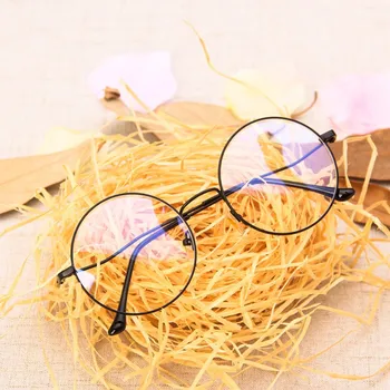 2020 Nov Modni Letnik Anti-modra Svetloba Okrogle Očala Za Moške In Ženske, Kovinski Okvir Očal Za Računalnik Eye Glasses
