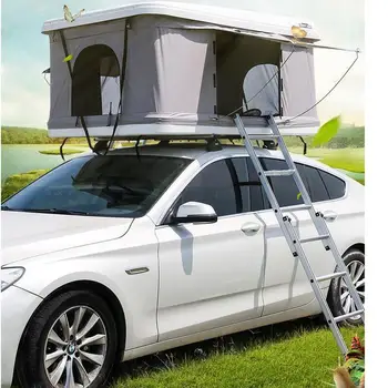 Strešni šotor ABS trdo streho nepremočljiva zaščito pred soncem hidravlični pol-avtomatski kampiranje strešni šotor