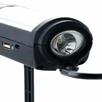 Prenosna Svetilka COB Baklo USB Polnilna LED delovna Lučka Magnetni COB lanterna Viseče Svetilke Za Kampiranje na Prostem lov
