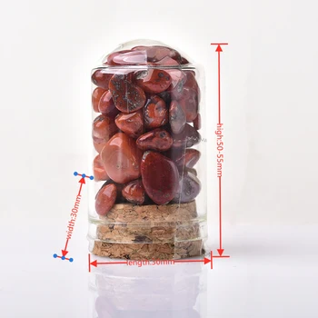 1PC Naravne Crystal Gramoz Rock Mineralnih Vzorcu Steklenici Zaslon Spominek Uporabo Doma Dekor Fengshui Duh Zdravilne DIY Darila