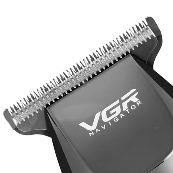 VGR Hair Trimmer Strokovno Nepremočljiva Moških Električni Sušilnik Clipper navezovanje stikov Nizka raven Hrupa Clipper Titana Keramično Rezilo Odraslih Razor