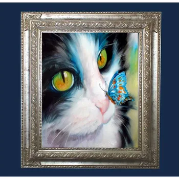 LaoJieYuan DIY diamond slikarstvo mačka ročno kristalno vezenje artcraft dobave doma dekoracijo diy kristalno diamond slikarstvo