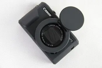 Kamera Lepo Mehke Silikonske Gume Kamere Zaščitni Telo Kritje Primera Kože Objektiv vrečko za Canon G7XII G7X mr 2 G7X II G7X3 X7XIII