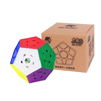 Yuxin ZhiSheng Megaminxeds Čarobno Hitrost Yuxin 12 Straneh Kocko, Strokovno Stickerless Puzzle Cubo Izobraževalne Igrače Za Otroke