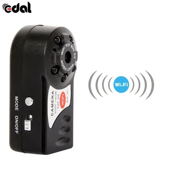 EDAL Wifi, Mini V7 Fotoaparat 480P DV Brezžični DVR Kamera Čisto Nov Mini Video Kamera, Diktafon Ir Nočno opazovanje