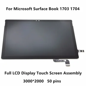 Novi originalni LCD Za Microsoft Surface knjiga 1 1703 1704 1705 1706 LCD-Zaslon, Zaslon na Dotik, Računalnike Skupščine 13.5
