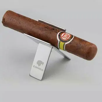 Zložljivi Cigar COHIBA Držalo iz Nerjavnega Jekla Cigar Zaslon Polica Nosilec