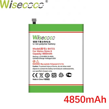 Wisecoco BA721 4850mAh Baterija Za Mei zu Opomba 6 M6 Opomba M7 Pametni telefon, Baterijo Zamenjajte+ Številko za Sledenje