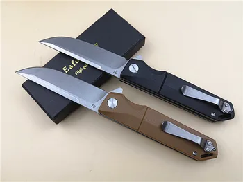 Eafengrow EF71 D2 Folding nož g10 ročaj kroglični ležaj flipper žep EOS nož prostem kampiranje pripomoček folding nož ročno orodje